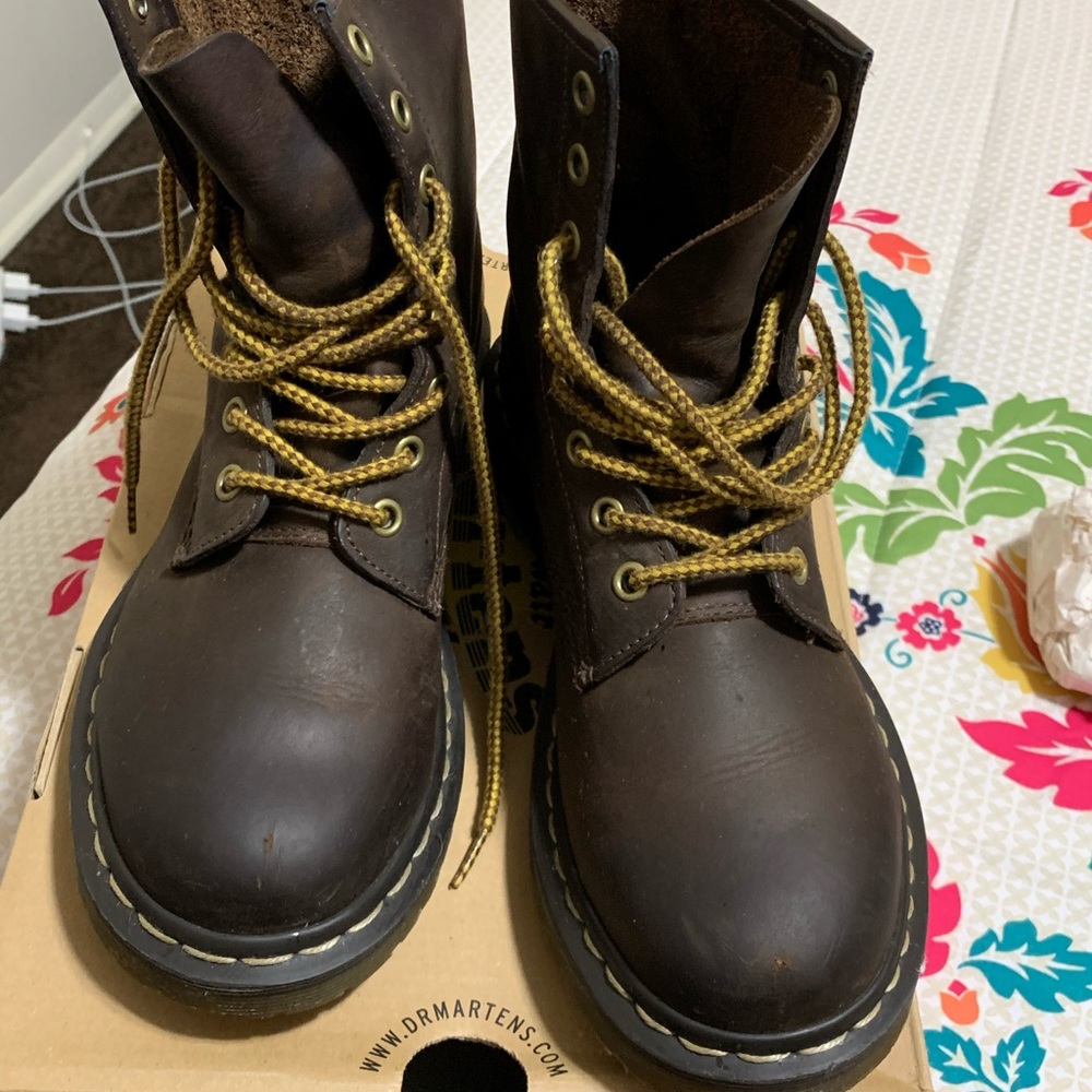 Dark Brown Dr Martens